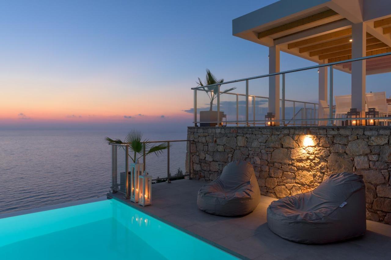 Kathisma Bay Villas - Luxury Villas - Villa Helios Kalamítsi Zewnętrze zdjęcie