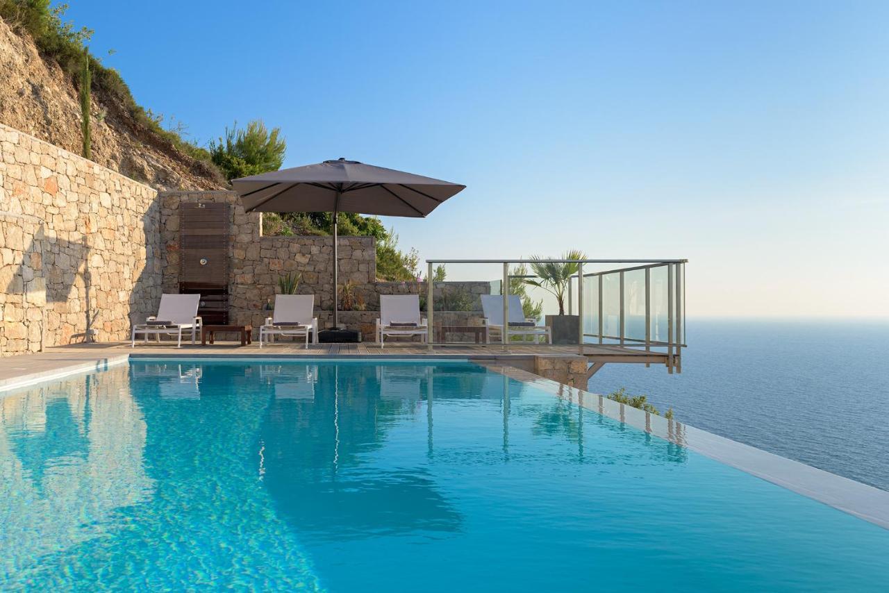 Kathisma Bay Villas - Luxury Villas - Villa Helios Kalamítsi Zewnętrze zdjęcie